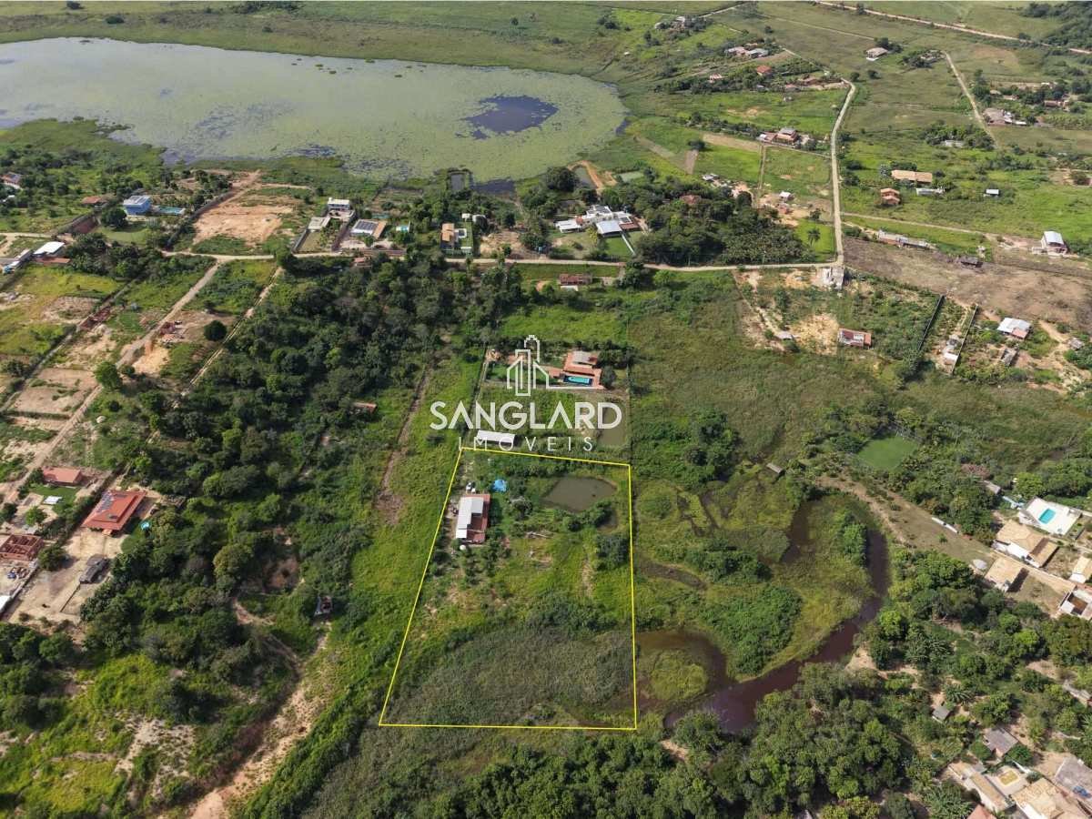 Chácara com 9.023m², casa e 2 lagos para pesca - SANGLARD IMÓVEIS